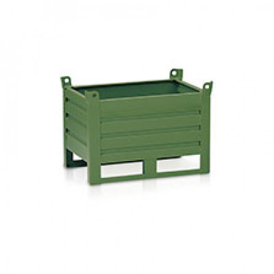 Contenitore mm 800x600x400+130h. Verde