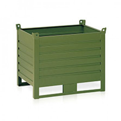 Contenitore mm 1200x800x650+130h. Verde