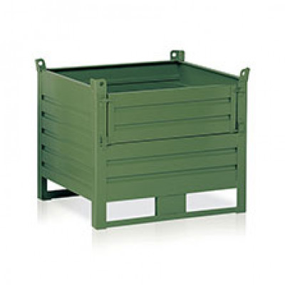 Contenitore mm 1200x800x650+130h. Verde