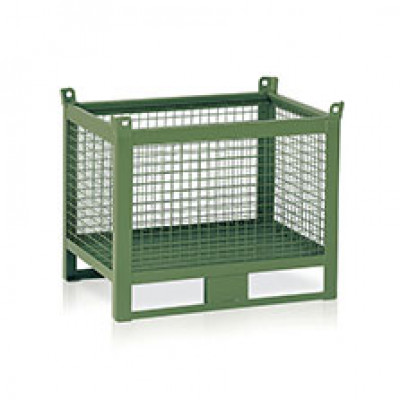 Contenitore mm 1200x800x650+130h. Verde