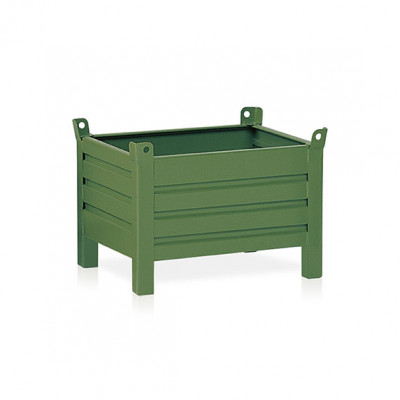 Contenitore mm 800x600x400+130h. Verde