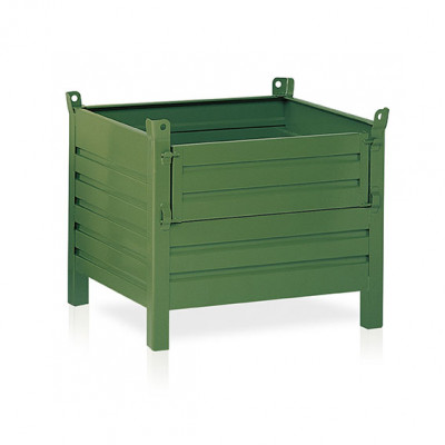 Contenitore mm 1000x800x650+130h. Verde