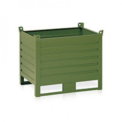 Contenitore mm 1000x800x650+130h. Verde