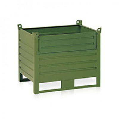 Contenitore mm 1000x800x650+130h. Verde