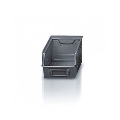Container with opening mm. 155Lx235Dx125H. (G.2). Dark grey.