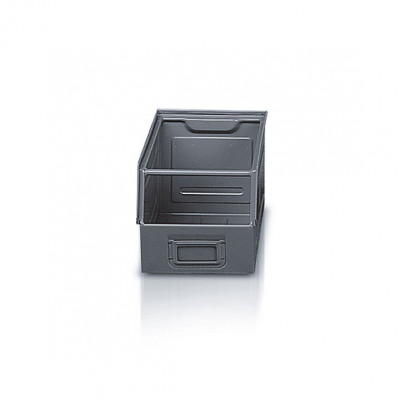 Container with opening mm. 215Lx347Dx200H.(G.3). Dark grey.