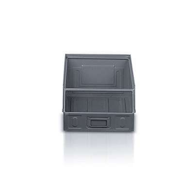 Container with opening mm. 313Lx505Dx200H.(G.4). Dark grey.