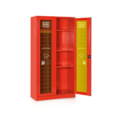 Cabinet for PPE 3 shelves mm. 1000Lx500Dx2000H.