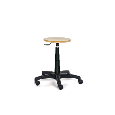 Beech stool 390/520H.