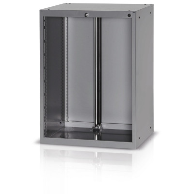 Tool cabinet to be equipped mm. 717Lx600Dx100H. Dark grey.
