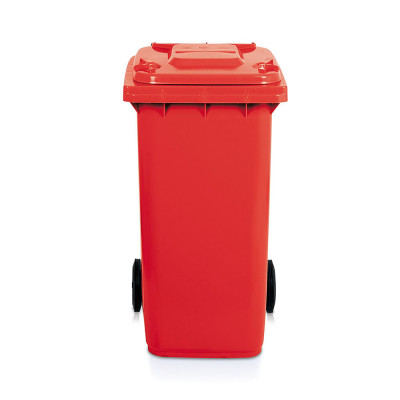 0716R Bin for separate collection 120 lt. mm. 480Lx550Dx930H. Red.