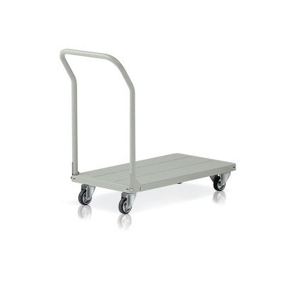 Trolley with removable handle mm. 905Lx450Dx140/810H. Grey.