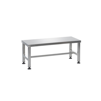 Stainless steel bench mm. 1000Lx400Dx450H.