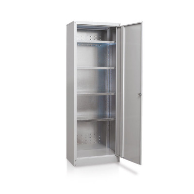 Cabinet for outdoors mm. 605Lx400Dx1800H. Galvanised plasticised.