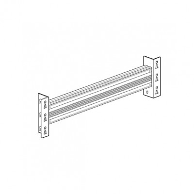 Pallet rack horizontal beams series 85-110. Sizes: mm 1300Lx50Dx80/215H.