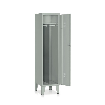 Locker with 1 compartment with partition mm. 415Lx500Dx1800H.